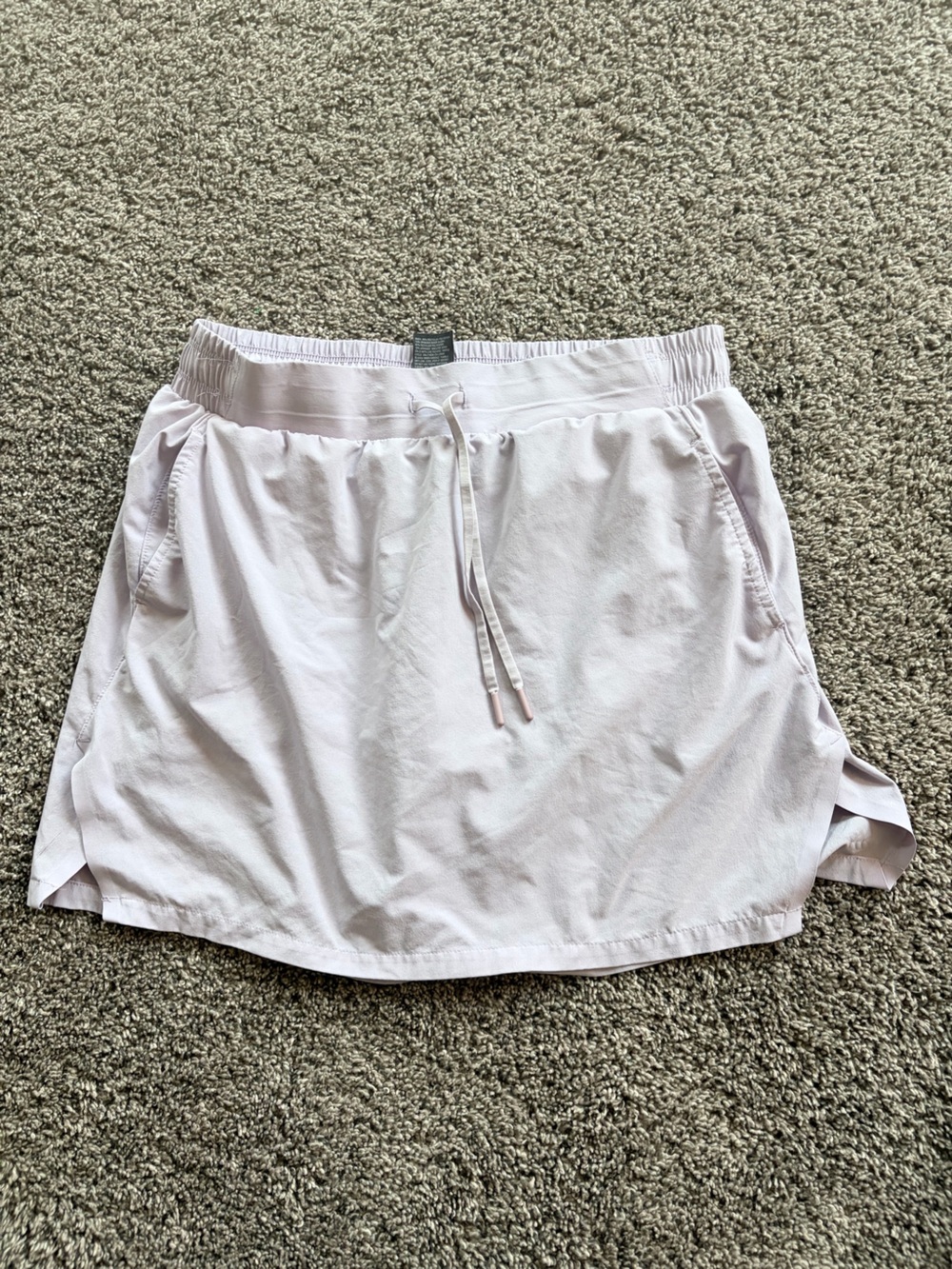 all in motion Pale Lavender Athletic Skort with Drawstring